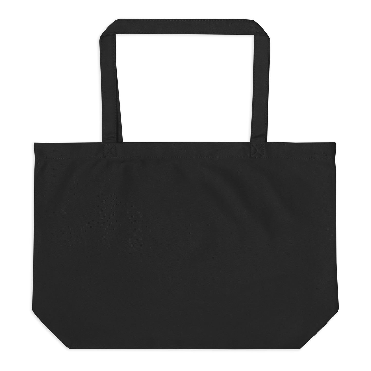 Large Black Logo Tote Bag