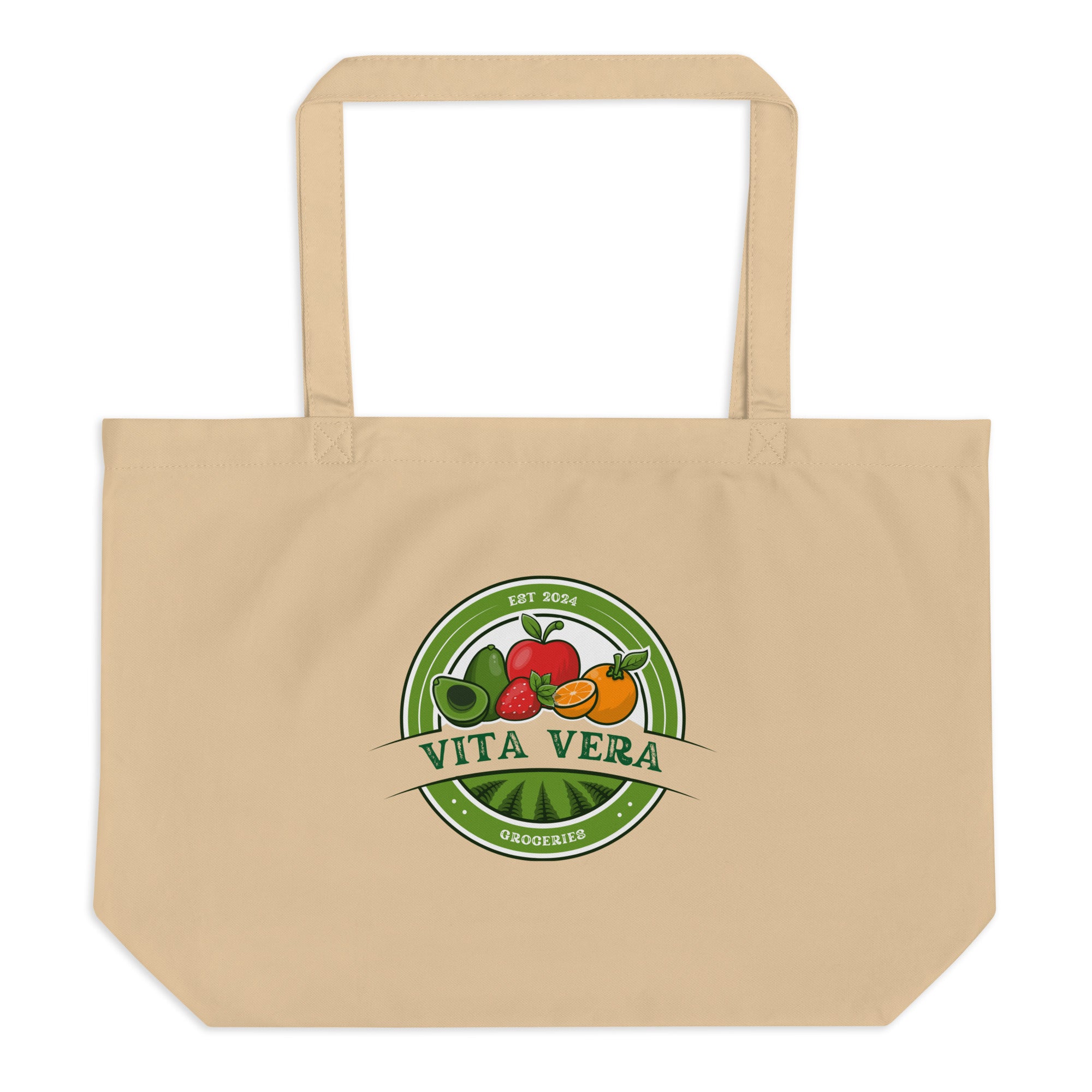 Large Grocery Tote Bag