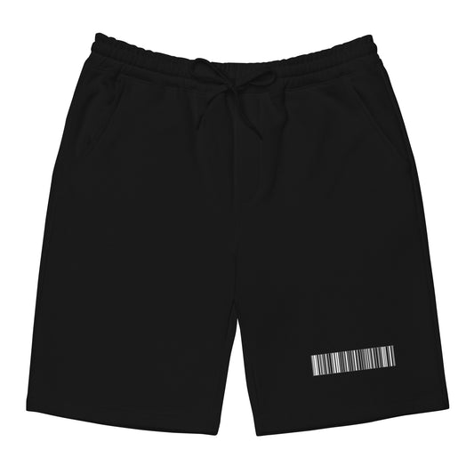 Barcode Cotton Shorts