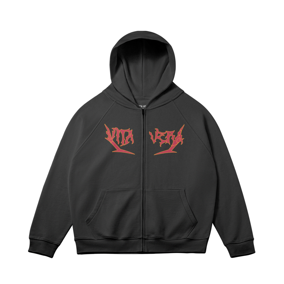 Heavy Metal Logo Zip-Up