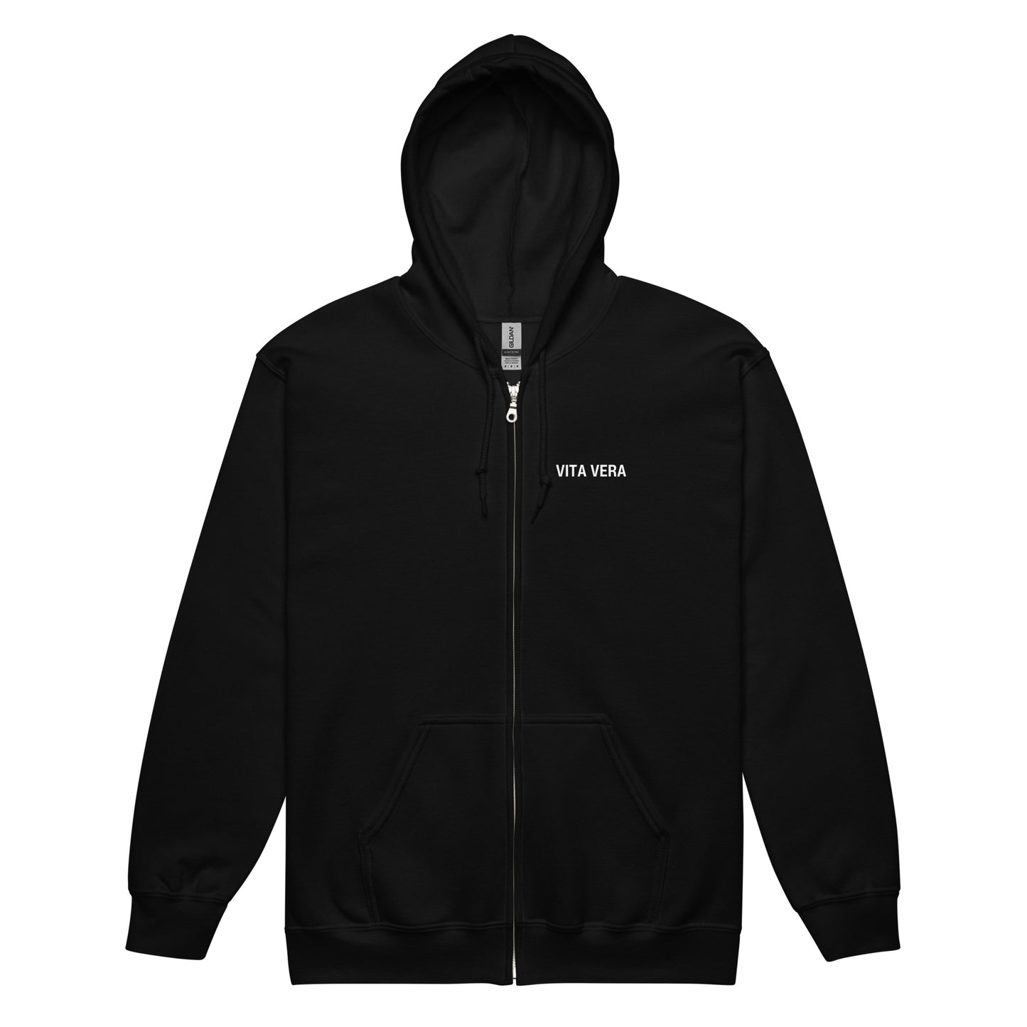 Noir Zip-Up Hoodie